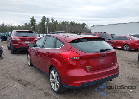 2015 Ford Focus Titanium from USA, damaged, VIN 1FADP3N27FL297502